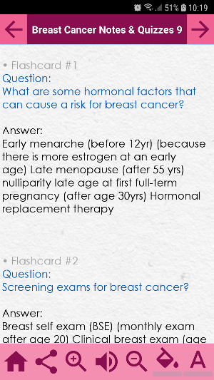 Breaste cancer Exam Review: Co Screenshot 2