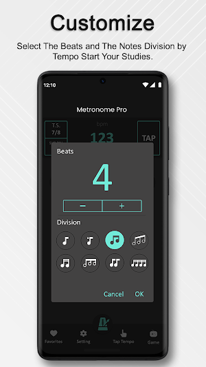 Metronome - Tempo & Beat Screenshot 3