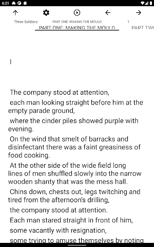 Book, Three Soldiers Screenshot 3