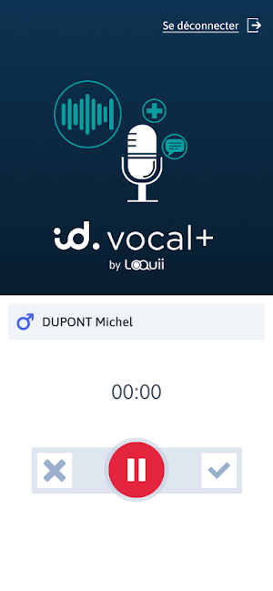id. vocal+ Screenshot 2