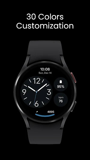 Modular Hybrid Watch Face Screenshot 1