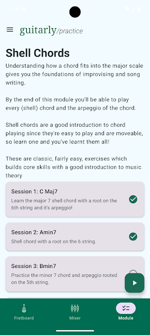 Guitarly Practice: Learn Screenshot 2
