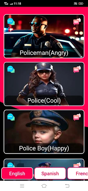 Fake Police Call Cop Fake Call Screenshot 0