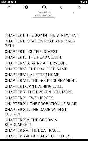 Book, The Half-Back Screenshot 2