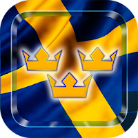Swedish national flag wallpape