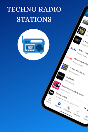 Techno Radio Stations Screenshot 3