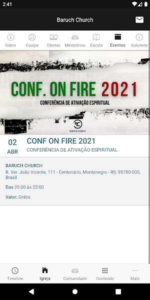 Baruch Church Screenshot 3