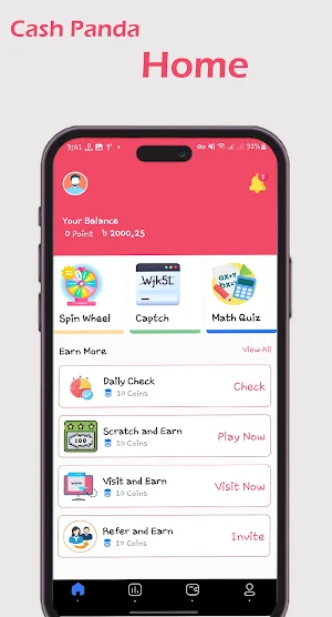 Cash Panda - Win Real Cash Screenshot 1