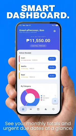 Bayarin: Offline Bill Tracker Screenshot 2