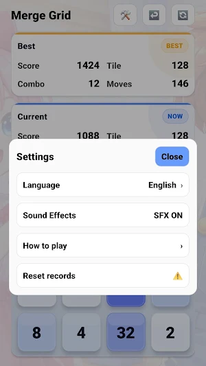 Merge Grid Screenshot 2