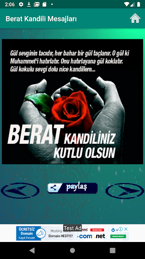 Berat Kandili Mesajları Screenshot 3