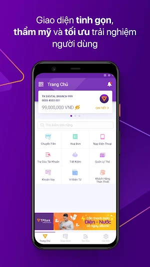 TPBank Mobile Screenshot 2