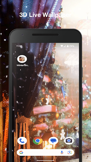 Wintertime Live Wallpaper Screenshot 0