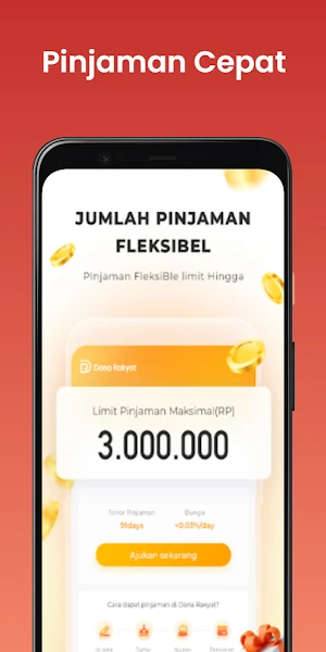 Dana Rakyat Pinjam online tips Screenshot 1