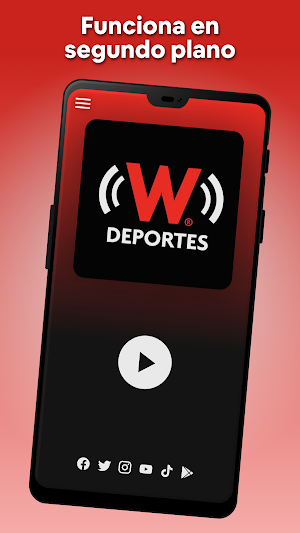 W Deportes Radio Screenshot 1