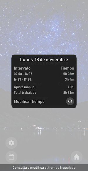 Flexii - Gestión de horario fl Screenshot 2