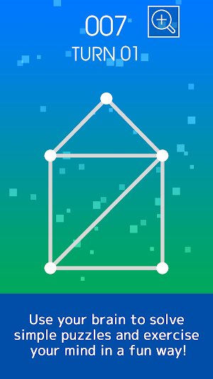 One Touch Drawing Puzzle smart ONE LINE Screenshot 0