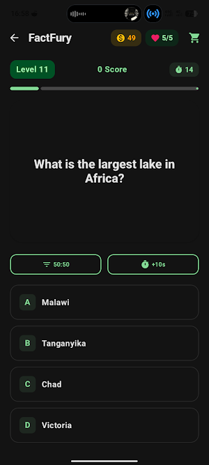 FactFury - Quiz & Trivia Game Screenshot 0