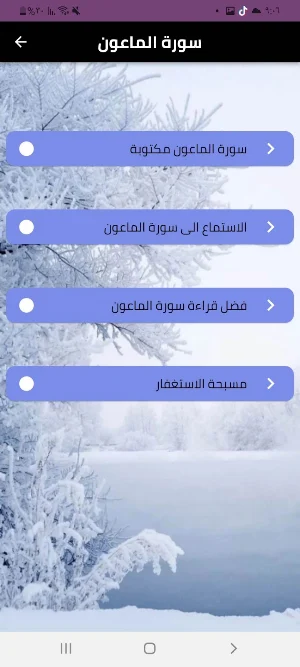 سورة الماعون Screenshot 0