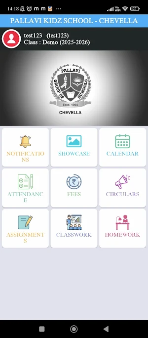 Pallavi Kidz  School Chevella Screenshot 0