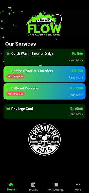 Flow Car Wash Screenshot 2