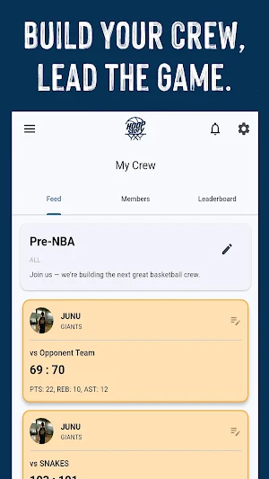 HOOPstory - Basketball Stats Screenshot 1