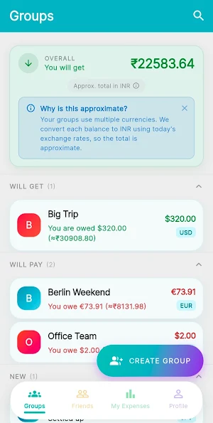 DIVIDER: Expenses Tracker Screenshot 0