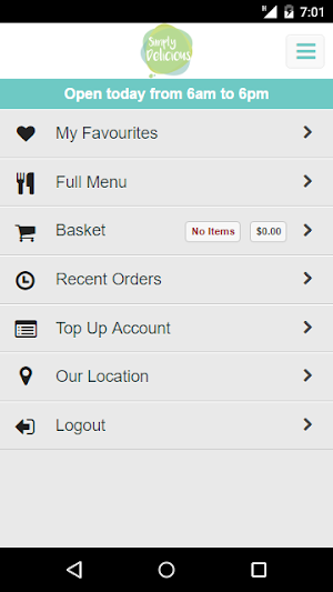 Simply Delicious - Curtin Uni Screenshot 1