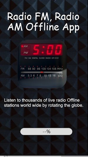 Radio FM, Radio AM Offline App Screenshot 0