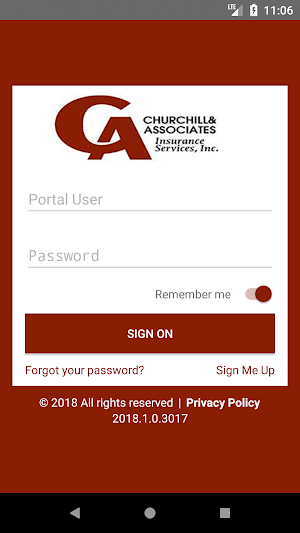 Churchill & Associates Online Screenshot 0