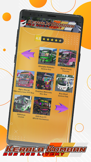 Kerala Komban Bus Mod Livery Screenshot 1