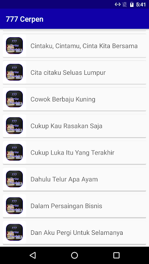 777 Cerpen Screenshot 1