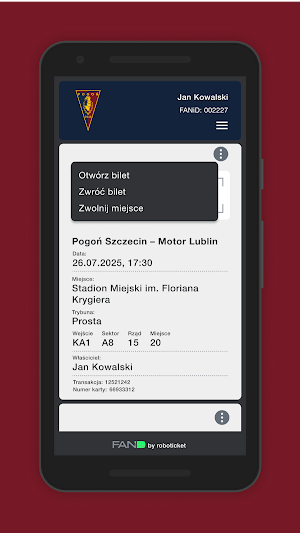 Bilety Pogoń Szczecin Screenshot 3