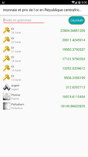 devise et prix de l'or en Afri Screenshot 3