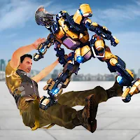 Robot Kung Fu v Street Fighter