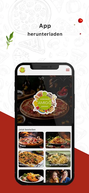 Amigo Pizza Service Screenshot 1