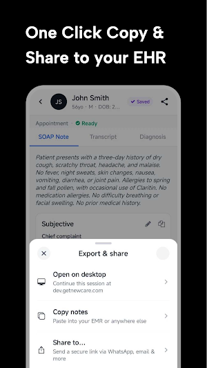 Newcare – AI for Clinicians Screenshot 3