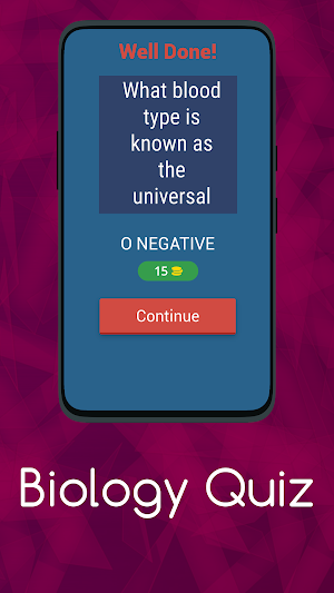 Biology Quiz Screenshot 1