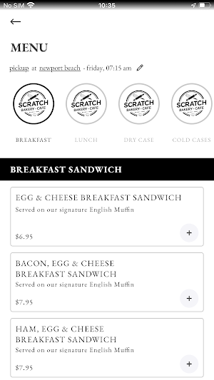 Scratch Bakery Cafe Screenshot 2