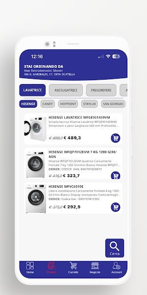 New elettrodomestici Silvestri Screenshot 2