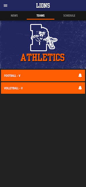 LCS Athletics Screenshot 2