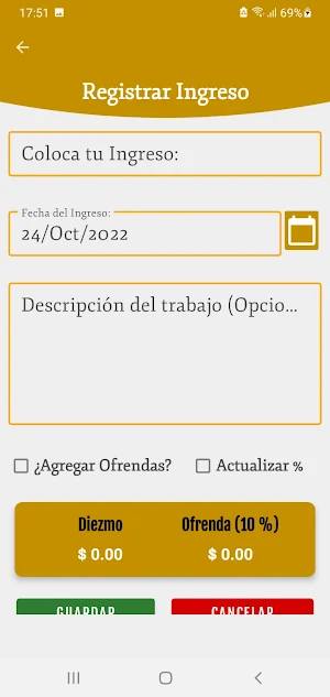 Alfolí: Diezmos y Ofrendas Screenshot 1