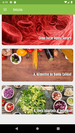Principios Reforma de la Dieta Screenshot 3