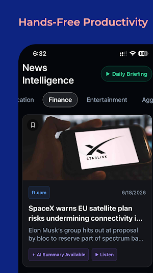 News Intelligence Screenshot 2
