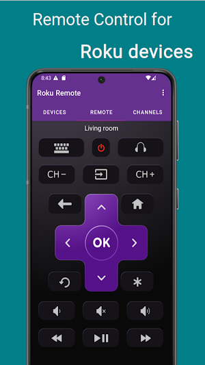 TV Remote Control for Roku TV Screenshot 0