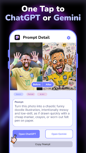AI Prompt Generator Edit Image Screenshot 3