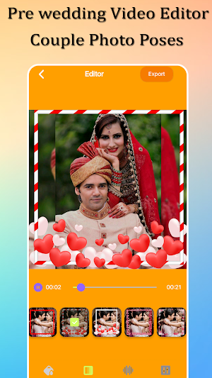 Prewedding Video Maker, Poses Screenshot 3