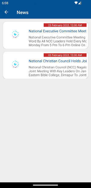 NCC App Screenshot 1