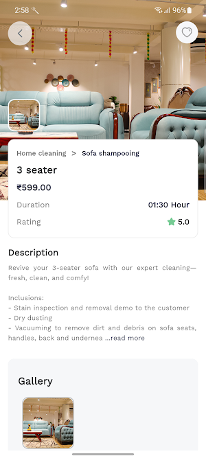 Service Pluz (Home services) Screenshot 3