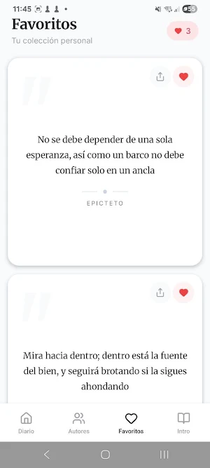 estoicismo diario Screenshot 3